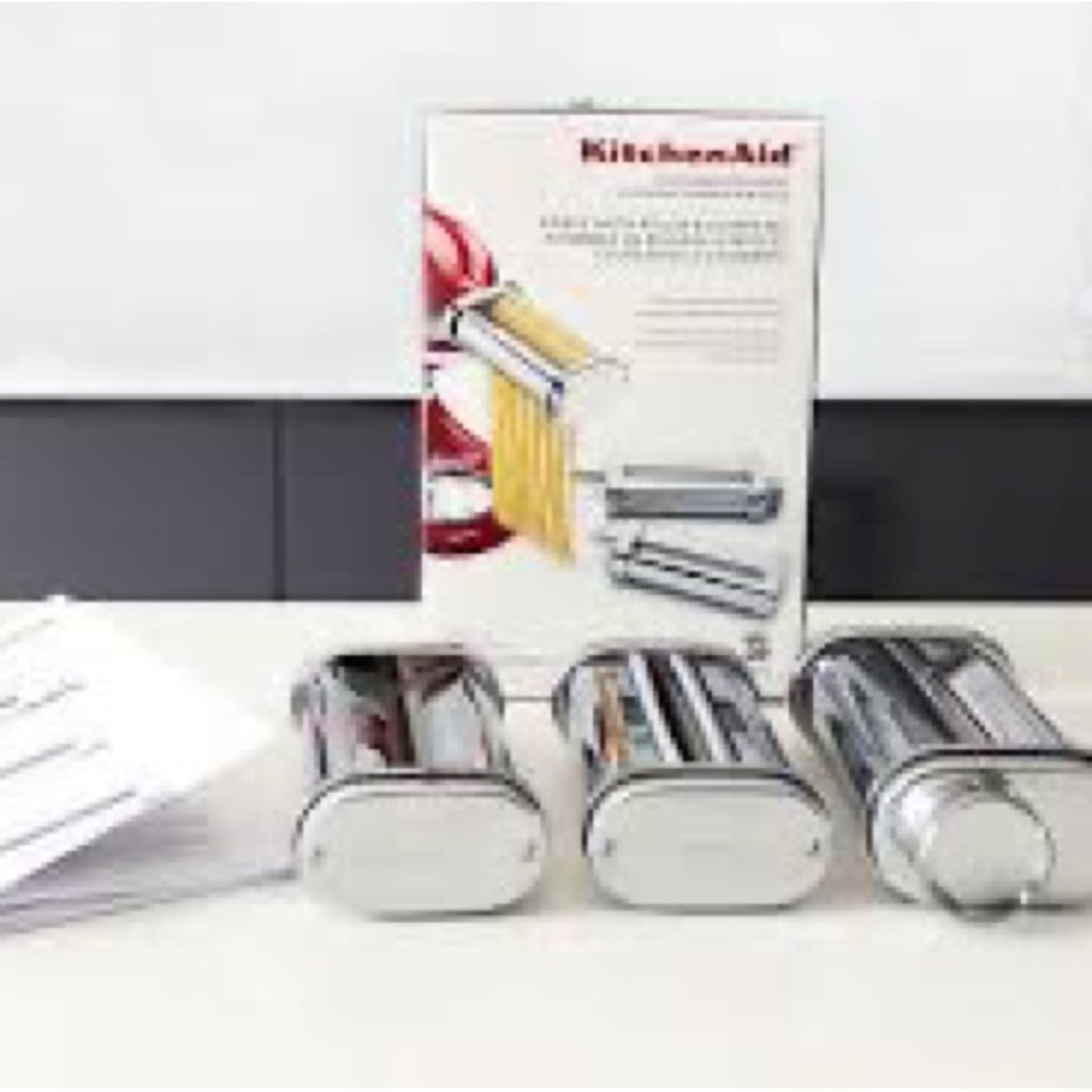 3 piece pasta maker attatchment